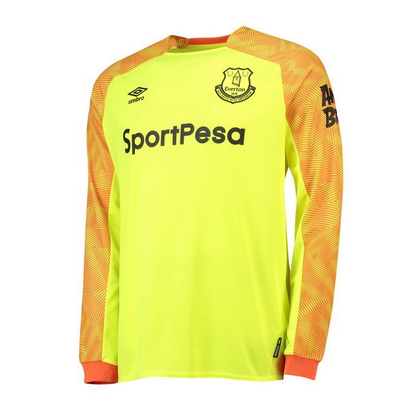 Camiseta Everton 2ª Ml Portero 2018-2019 Amarillo